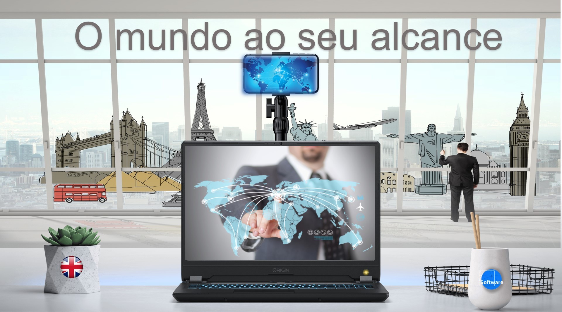 O mundo ao seu alcance
